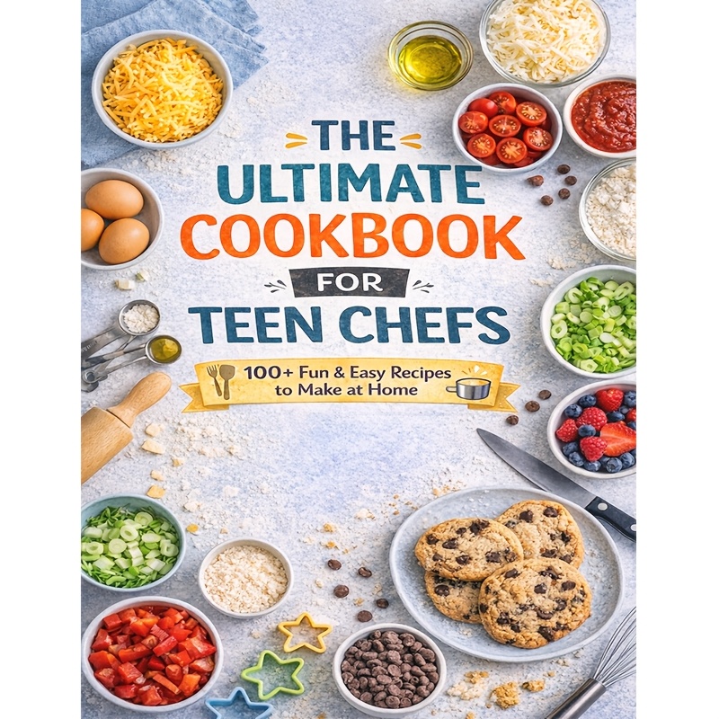 Home Cooking Easy Recipes - Young Chef's Complete Recipe: 100+ Easy-to-Prepare