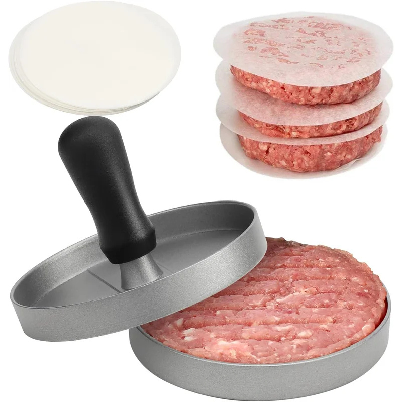 Home Cooking Food - Multifunctional Aluminum Meat Patty Press Burger