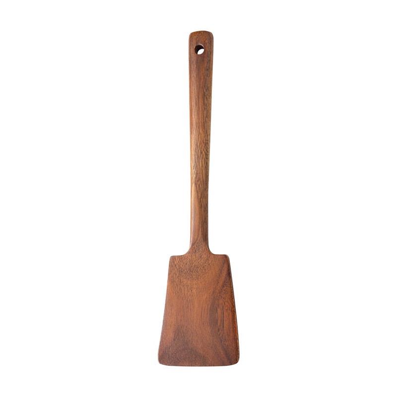 Home Cooking Food - 1PC-Wooden spatula for non-stick pan; special