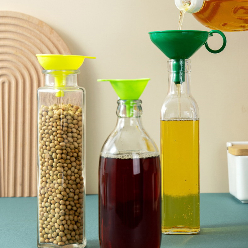 3Pcs Set Kitchen Funnel Dispen - Home Cooking Oil ulasan dan harga