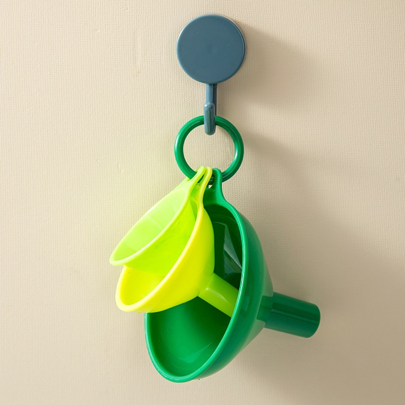 3Pcs Set Kitchen Funnel Dispen - Home Cooking Oil ulasan dan harga