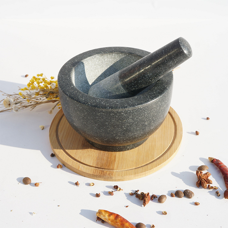 Stone Mortar Marble Mortar Gra - Mortar Pestle Granite ulasan dan harga