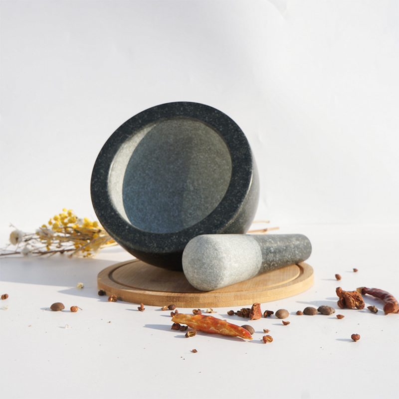 Stone Mortar Marble Mortar Gra - Mortar Pestle Granite ulasan dan harga