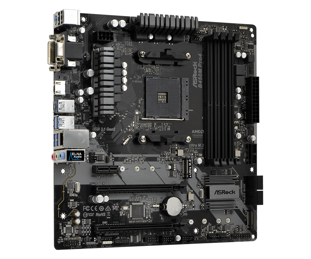 ASROCK B450M B450 Motherboard  - Home Cooking Videos ulasan dan harga