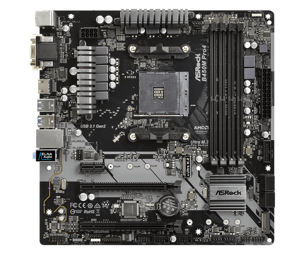 ASROCK B450M B450 Motherboard  - Home Cooking Videos ulasan dan harga