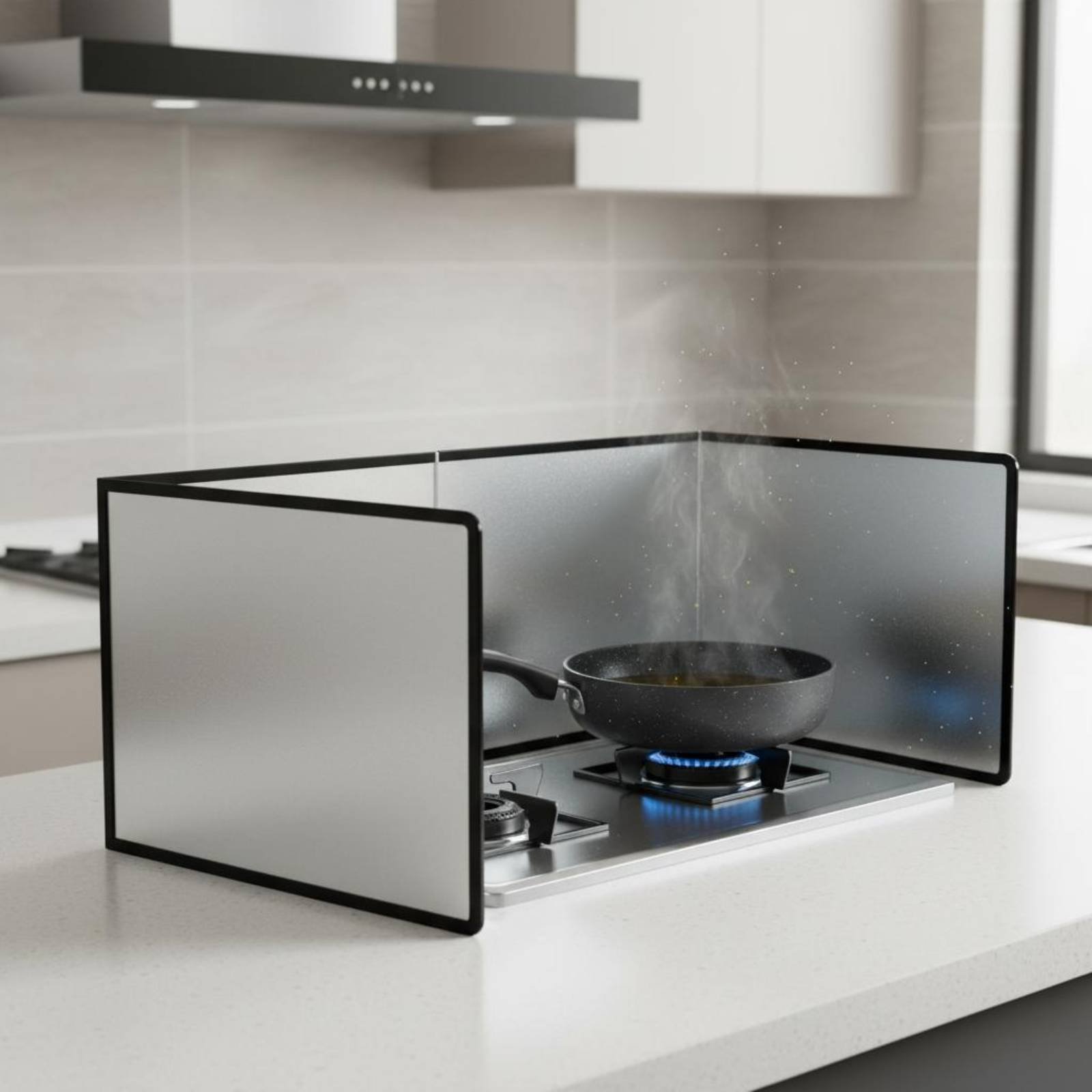 Gas Cooktop Oil Guard Heat-Res - Home Cooking Gas ulasan dan harga