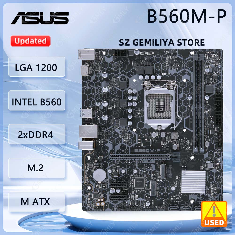 ASUS B560M-P Motherboard intel - Home Cooking Videos ulasan dan harga