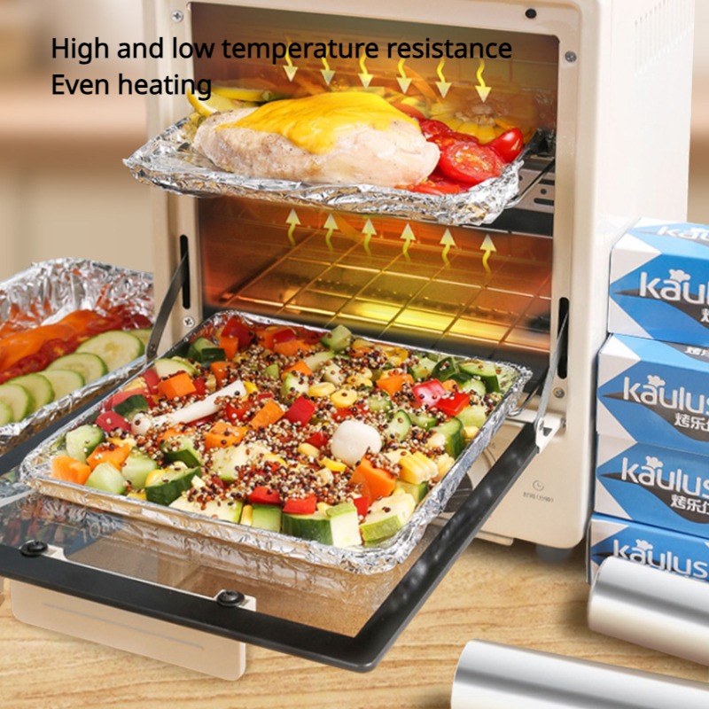 Zackoo 10/20/40M Aluminium Foi - Home Cooking Oil ulasan dan harga