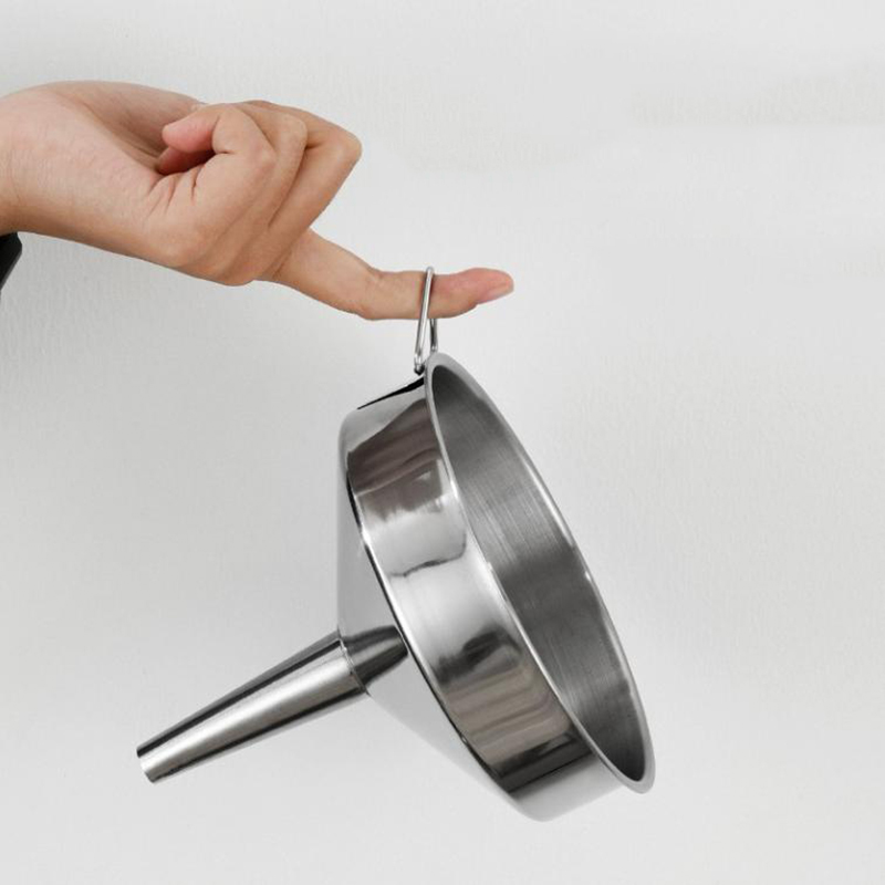 Metal Funnel For Canning Kitch - Home Cooking Oil ulasan dan harga