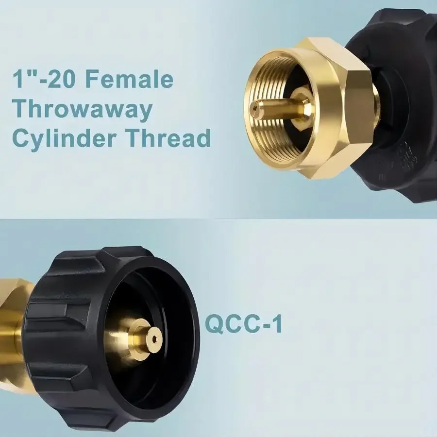 Brass Refill Adapter for 1LB B - Home Cooking Gas ulasan dan harga