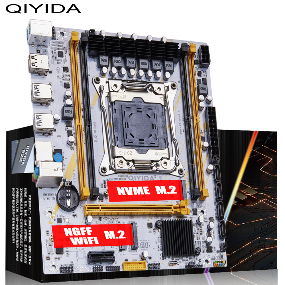 QIYIDA X99 motherboard LGA 201 - Home Cooking Videos ulasan dan harga