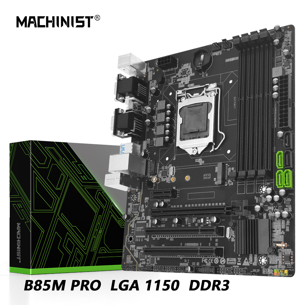 MACHINIST B85M PRO motherboard - Home Cooking Videos ulasan dan harga