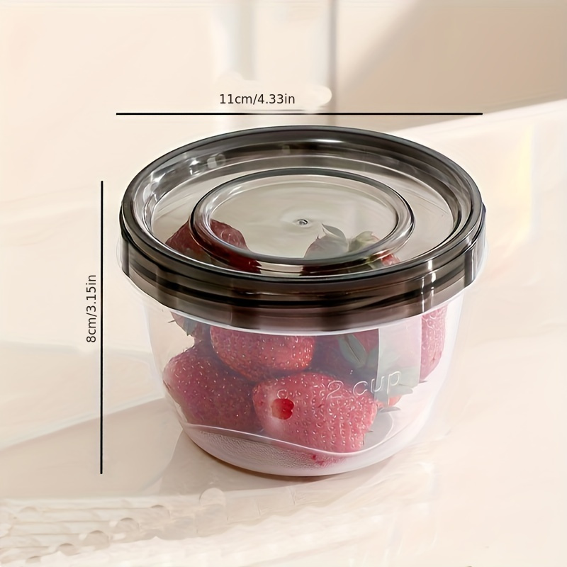 2 Transparent Sealed Food Stor - Home Cooking Food ulasan dan harga