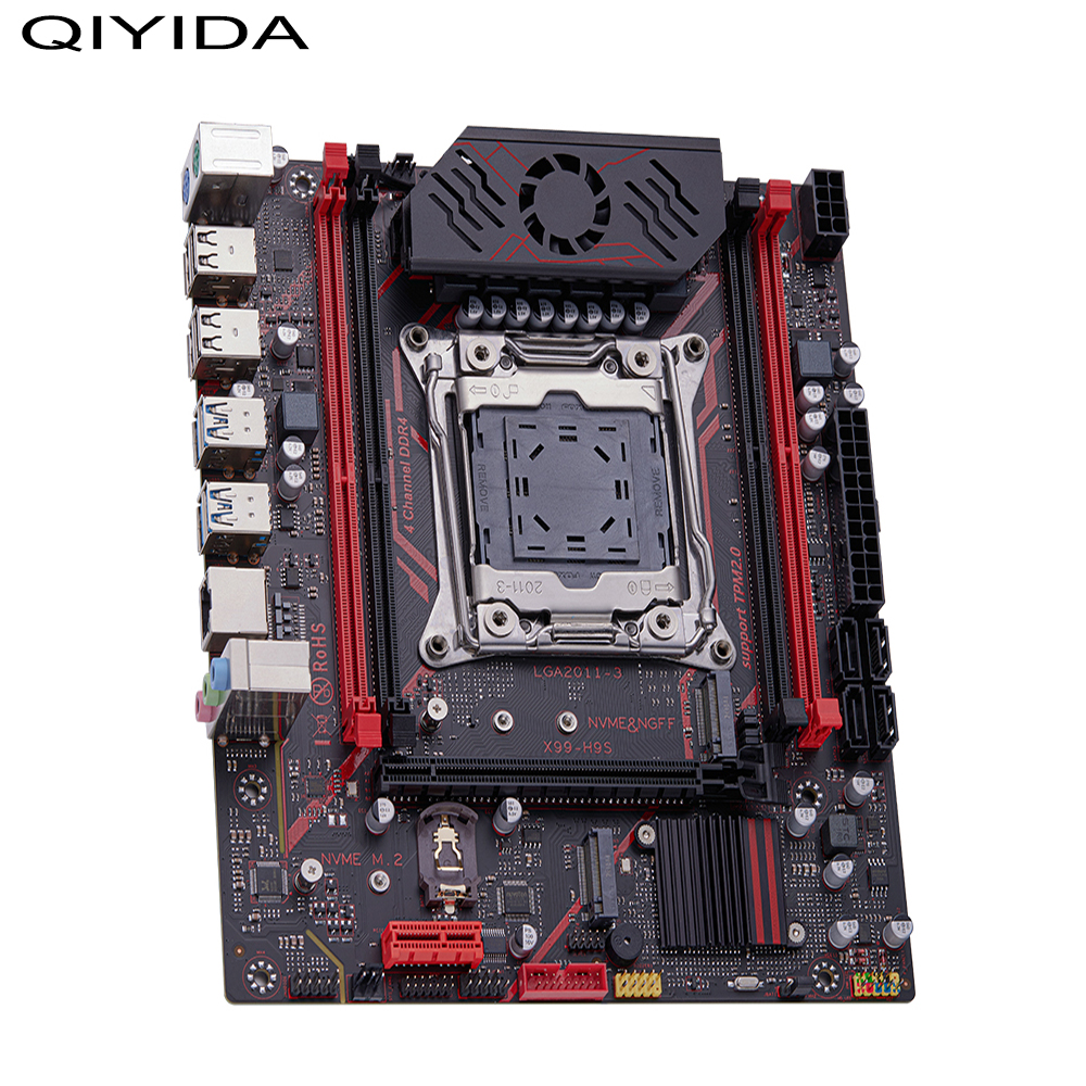 QIYIDA X99 H9S Motherboard Set - Home Cooking Videos ulasan dan harga