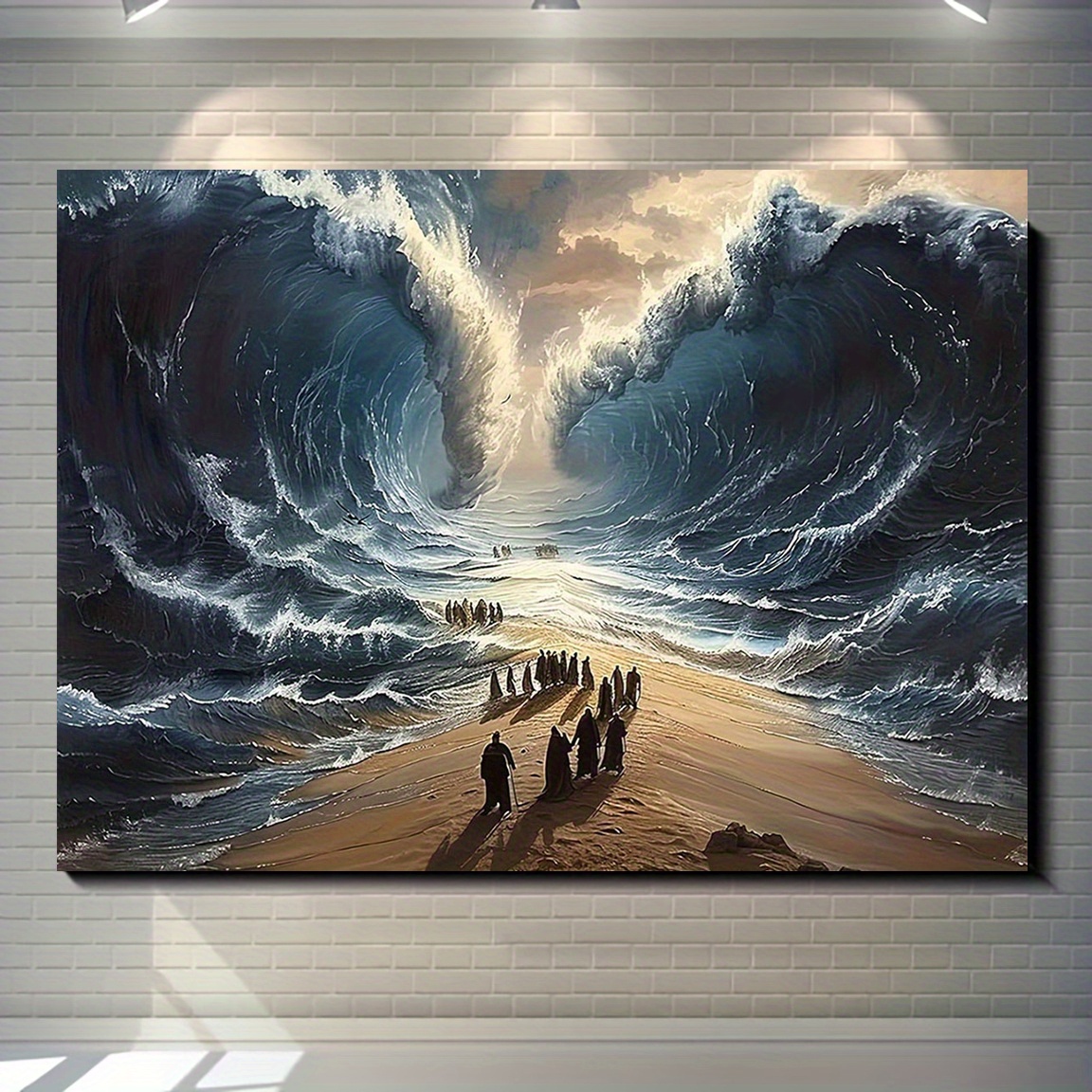 Canvas Wall Art, Frameless Pos - Home Cooking Oil ulasan dan harga