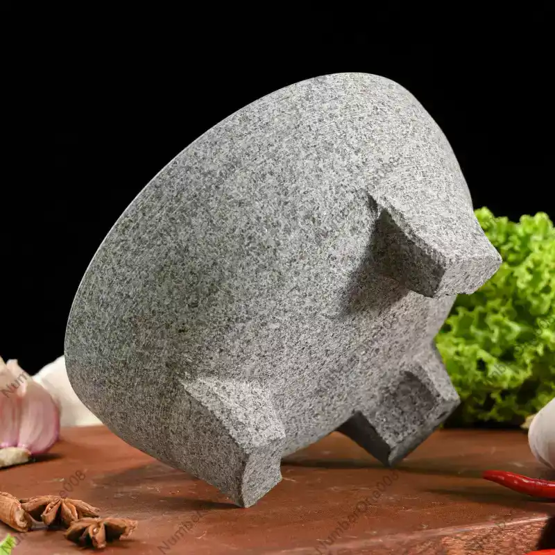 Natural Stone Granite Mortar P - Mortar Pestle Granite ulasan dan harga