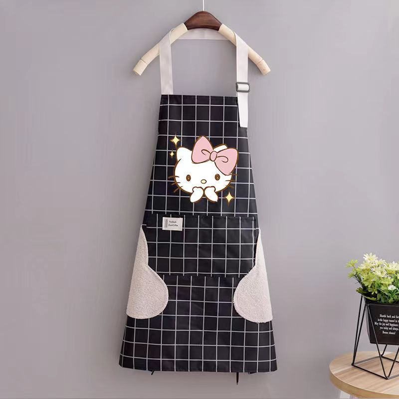 Hello Kitty Apron Cute Cartoon - Home Cooking Oil ulasan dan harga