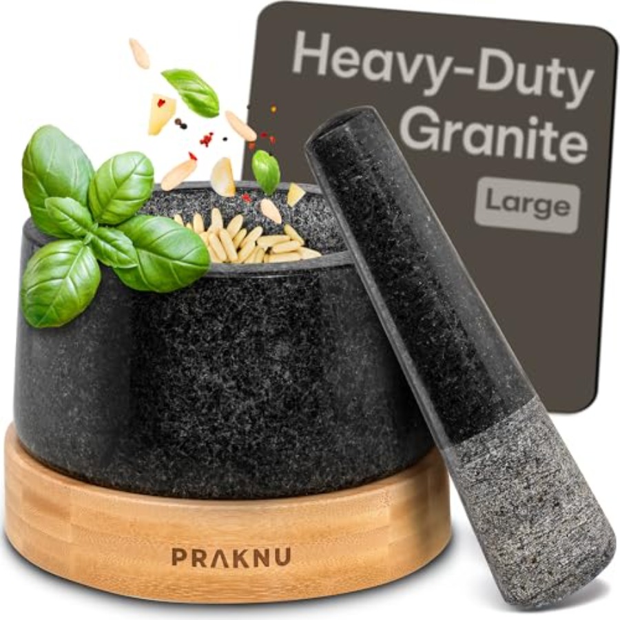 Large 2 Cup Mortar and Pestle  - Mortar Pestle Granite ulasan dan harga