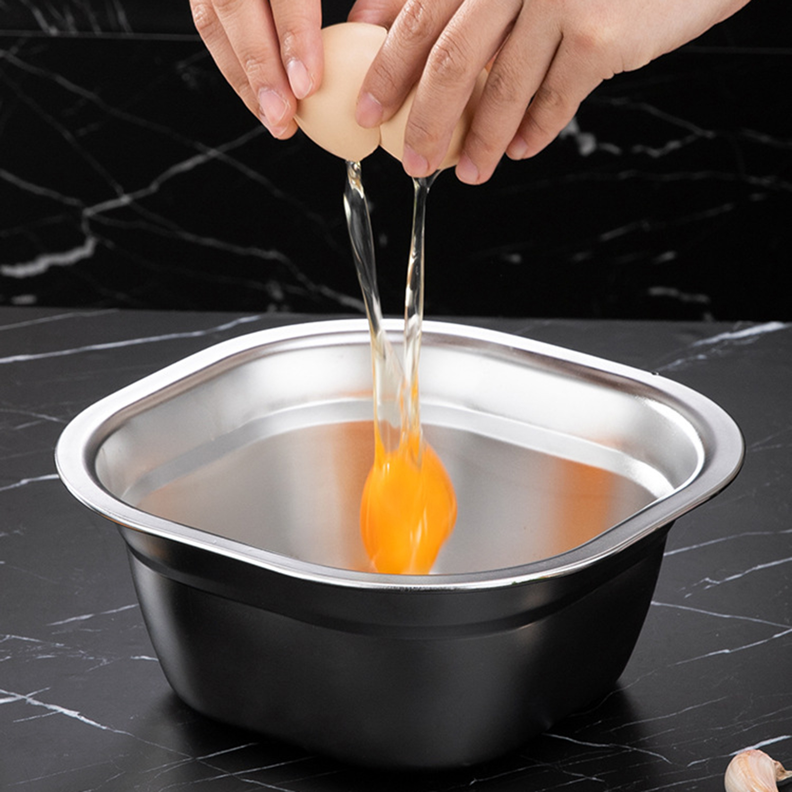 Stainless Steel Square Basin V - Home Cooking Food ulasan dan harga