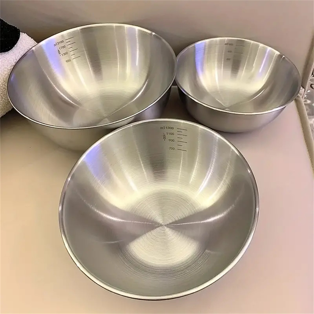 1-3 Stainless Steel Bowl Set w - Home Cooking Food ulasan dan harga