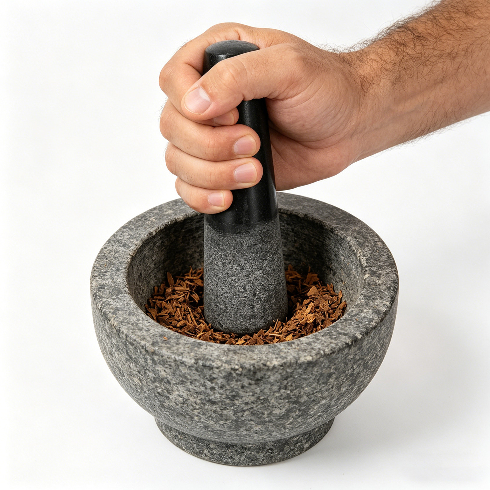 Stone Mortar And Garlic Pestle - Mortar Pestle Granite ulasan dan harga