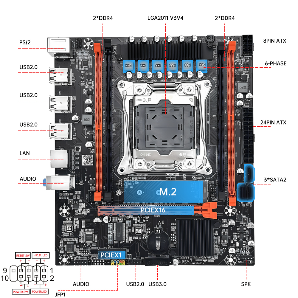 MOUGOL X99 Motherboard Kit wit - Home Cooking Videos ulasan dan harga
