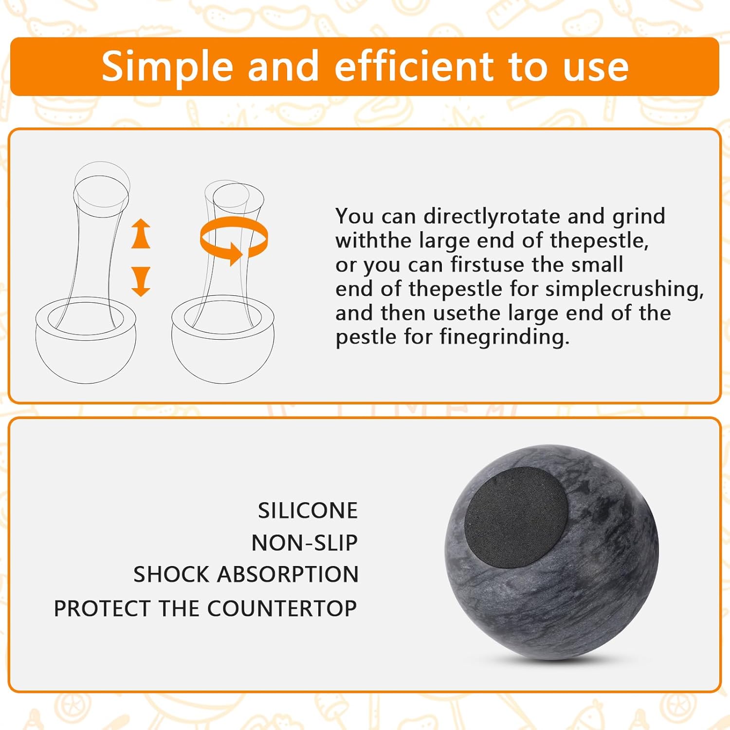 Mini Marble Mortar and Pestle  - Mortar Pestle Granite ulasan dan harga
