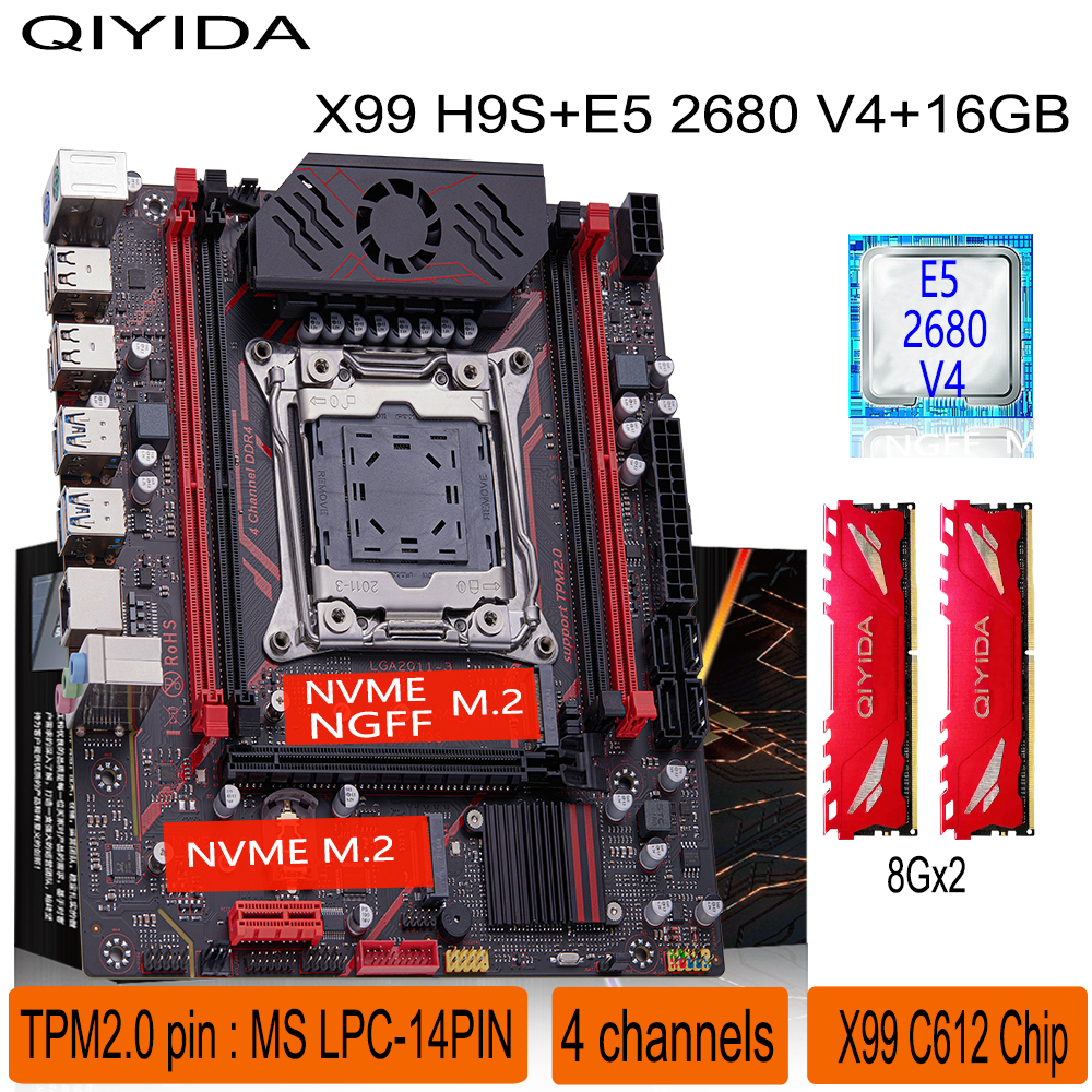 Qiyida X99 motherboard kit LGA - Home Cooking Videos ulasan dan harga