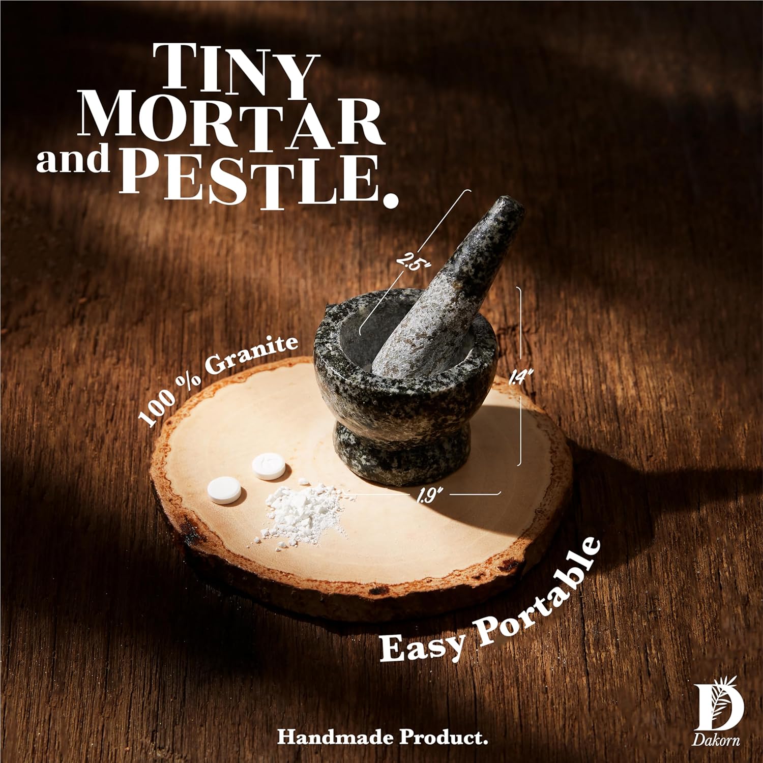 Mini Granite Mortar and Pestle - Mortar Pestle Granite ulasan dan harga