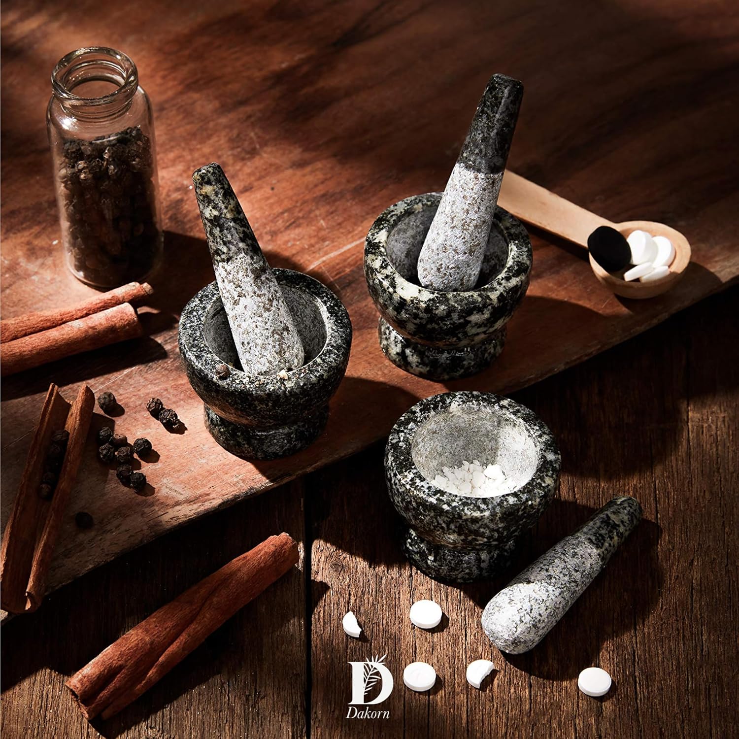 Mini Granite Mortar and Pestle - Mortar Pestle Granite ulasan dan harga