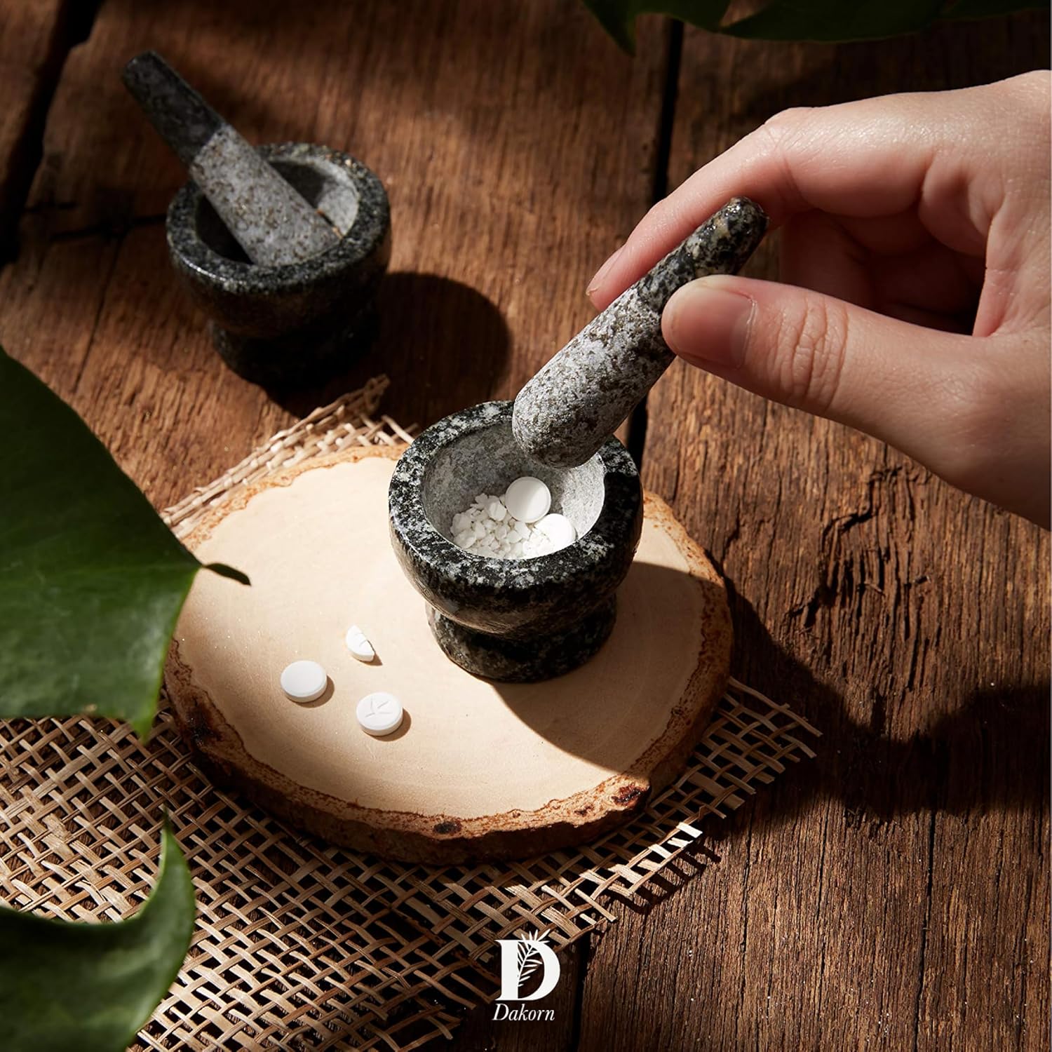 Mini Granite Mortar and Pestle - Mortar Pestle Granite ulasan dan harga