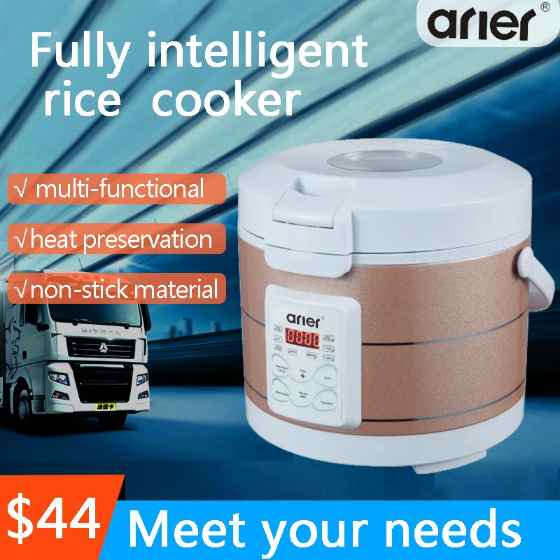 12-24V 220V Rice Cooker Soup S - Home Cooking Heater ulasan dan harga