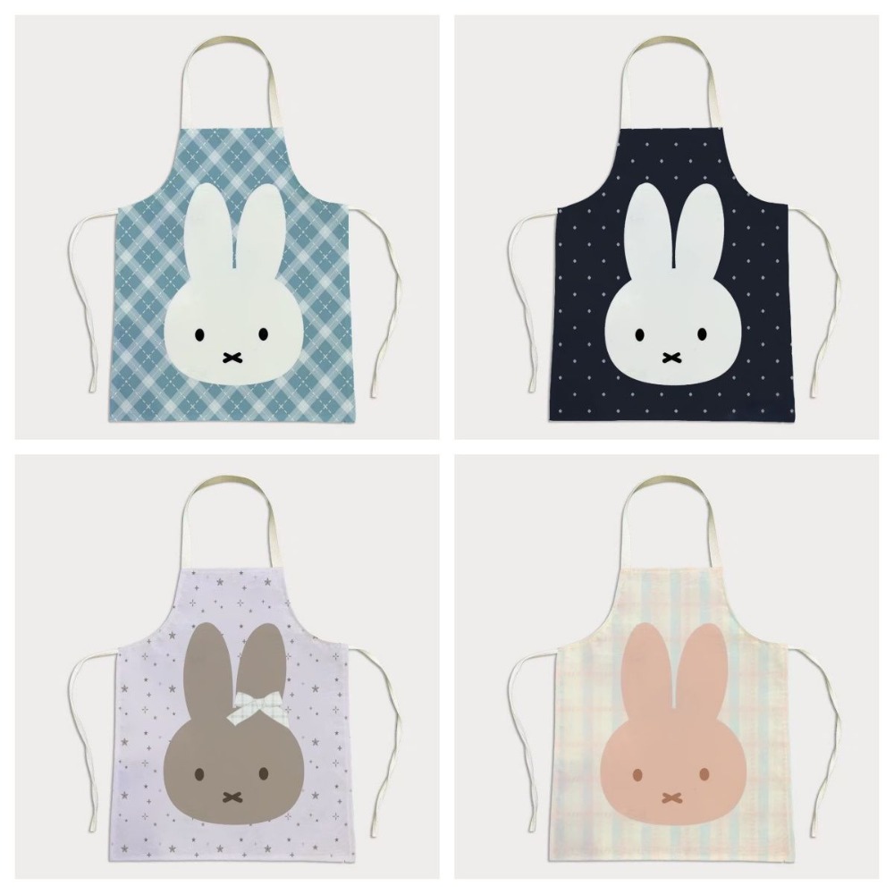 Miffy Kawaii Waterproof Fabric - Home Cooking Oil ulasan dan harga